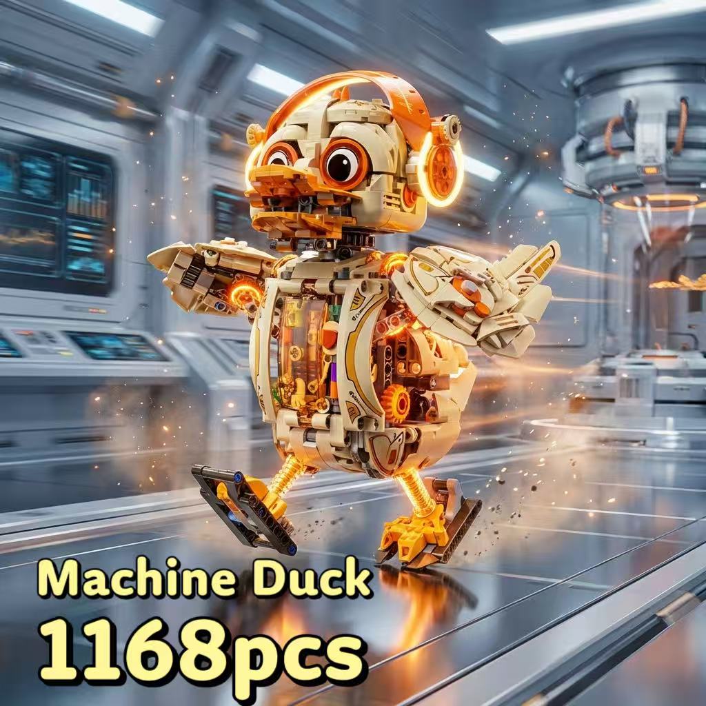 Mechanical Duck Building Block - Tech Accessories Gifts ulasan dan harga