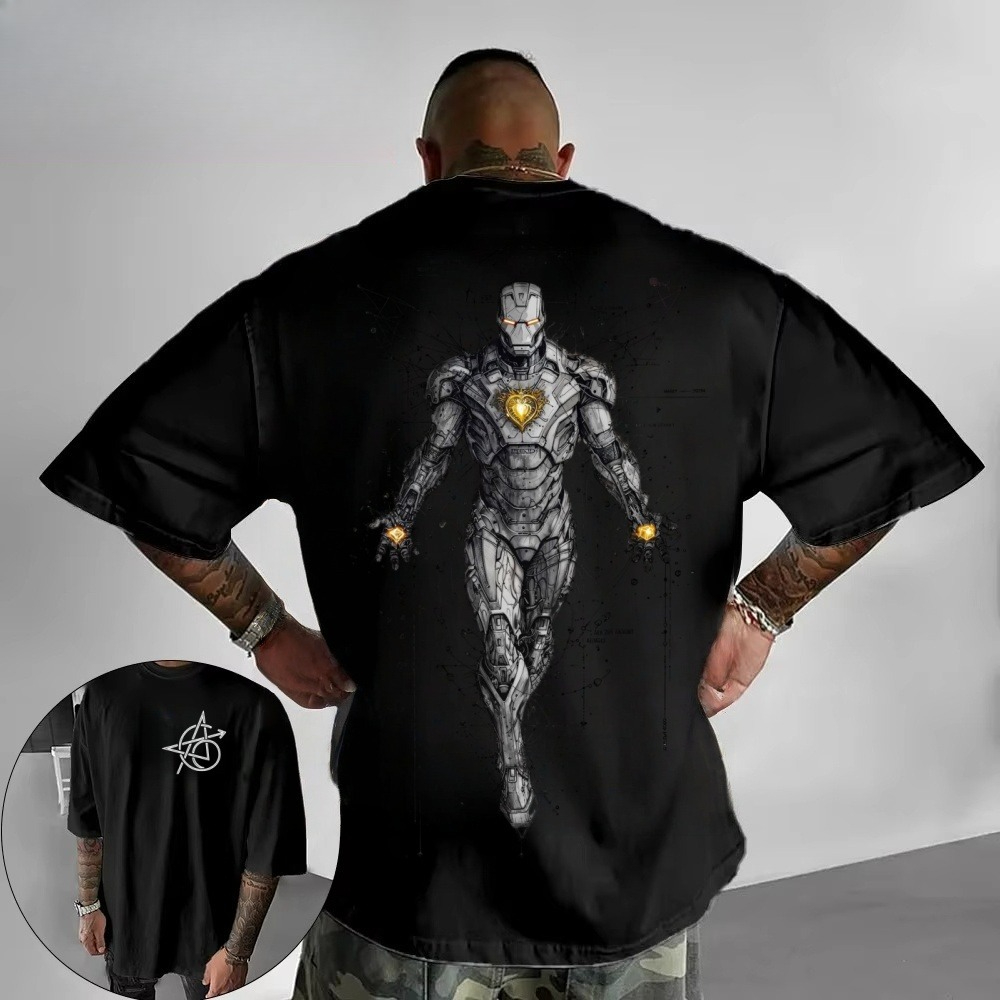 2026 New Cyberpunk Iron Man Te - Trending Tech Accessories ulasan dan harga