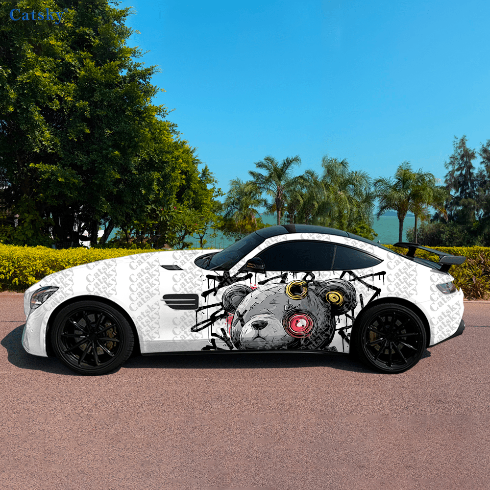 Cyberpunk Tech Teddy-Bear Car  - Tech Accessories Gifts ulasan dan harga