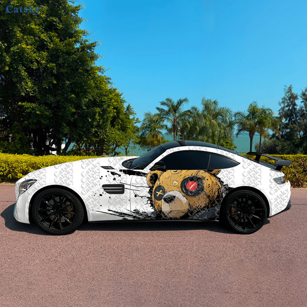 Cyberpunk Tech Teddy-Bear Car  - Tech Accessories Gifts ulasan dan harga