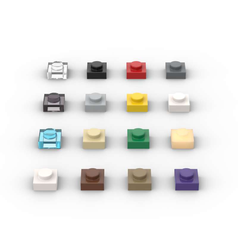 MOC 10PCS 3024 1x1 Plate Build - Tech Accessories Gifts ulasan dan harga
