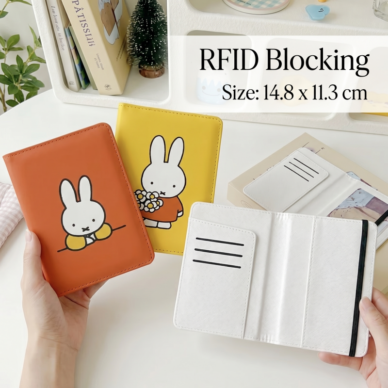 Kawaii Miffy ID Card Passport  - Kawaii Tech Accessories ulasan dan harga