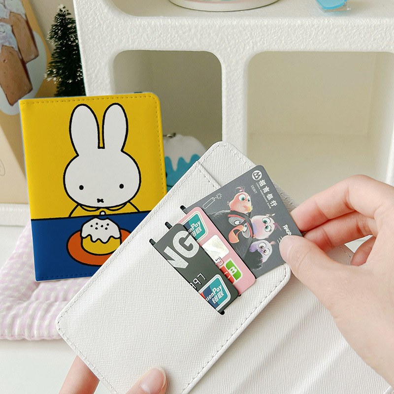 Kawaii Miffy ID Card Passport  - Kawaii Tech Accessories ulasan dan harga
